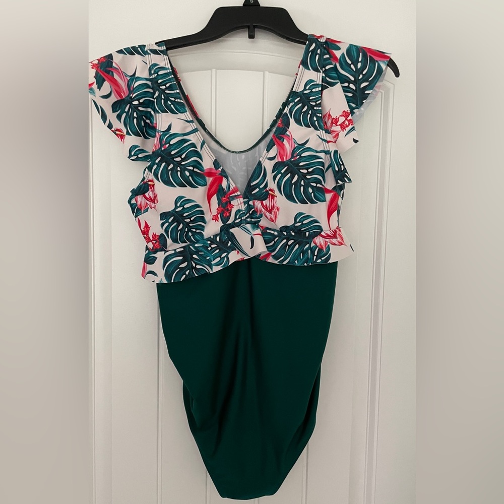 SHEIN Maternity One-Piece Swimsuit